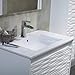 BLOSSOM 30 Inch White Bathroom Vanity with Sink, All Wood Floating Bathroom Vanity with Sink 30 Inch, Mirror, 12 Inch Side Cabinet