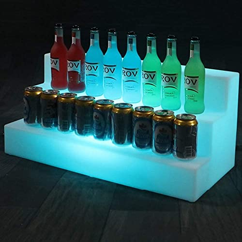 Soporte para botellas de vino con luz LED multicolor miniatura 6