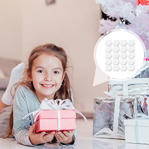 jojofuny Fraldas De Boneca Branca De 20 Peças Roupas De Mini Jogo De Vestir Acessórios De Boneca Par