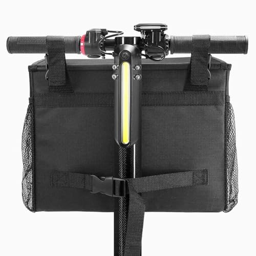 Sac avant de vélo électrique grande capacité avec support téléphone PC - 6