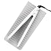 iDesign Silicone Heat-Resistant Hair Styling Tools Storage and Travel Pouch for Curling Irons, Straighteners, Wands - Gray