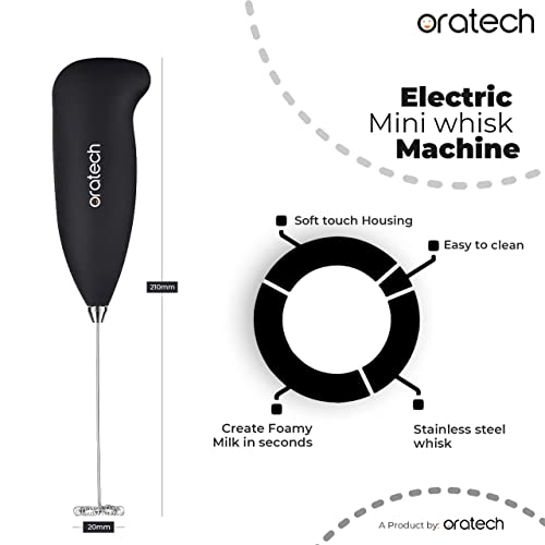 Oratech Coffee electric Frother Mocktail Mixer Coffee Foam Maker