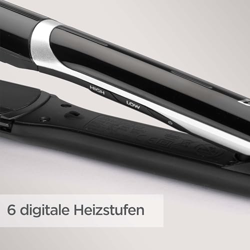 Babyliss Smooth Pro Wide Glätteisen mit Keramikplatten und 5 Temperatureinstellungen