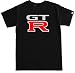 FTD Apparel R Built Men's Skyline GTR T Shirt - Large Black