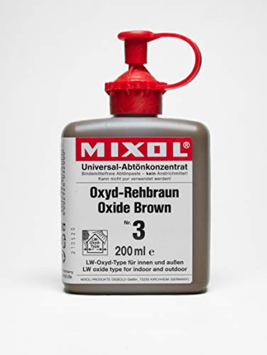 200ml MIXOL Universal-Abtönkonzentrat # 3 Oxyd-Rehbraun, Oxyd Rehbraun, 4002926032000 Cover