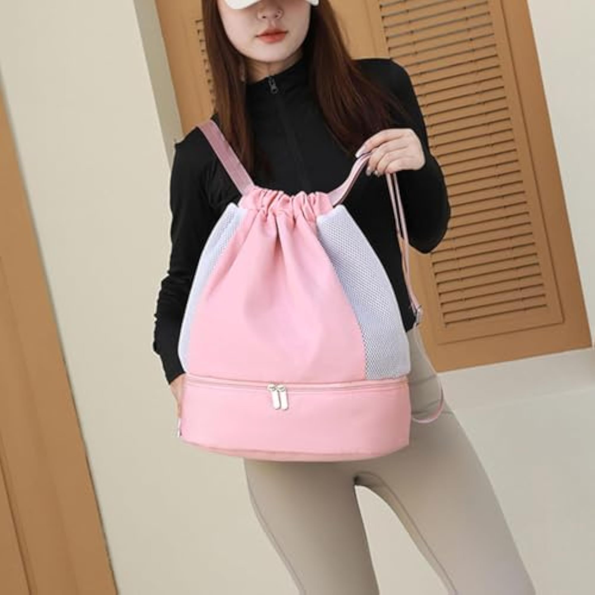 Waterproof Drawstring Sports Bag for Gym