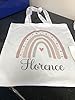 Personalised Rainbow Tote with Name, Custom Shopper, Birthday Gift, Goodie Bags, Kids Party Favours, Reusable Bag For Life #5