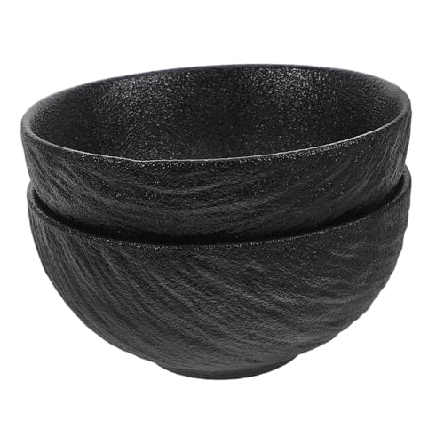 ABOOFAN 2piezas Bowl Desayuno De Cerámica Vajilla De Porcelana Cuencos Para Aperitivos y Ensaladas