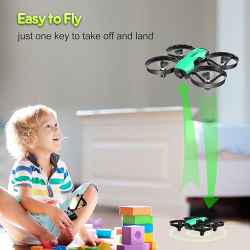 Loolinn | Drone for Kids 8+ Gift with Camera - Mini Drone, Remote Control Quadcopter Drone with 90° Adjustable Camera, Safe for Kids, Photos and Videos, Easy to Fly (Gift for Boys and Girls) by Loolinn - Used condition - Image 5