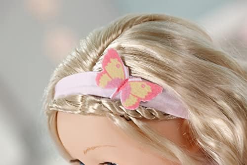 Baby Annabell Sophia - 43cm soft bodied doll with hair for styling - Suitable for children aged 2+ years - Perfect doll for toddlers & younger children - Includes Doll, Hairbrush and Outfit - 706572