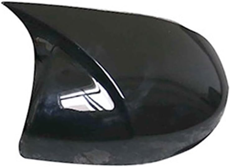 Side Rearview Mirror Cap Wing Mirror Cover Fit for Jazz GK5 2014-2020 Car Accessories Rearview Mirror Cover (Color : 1pc Black Right, Size : 1)
