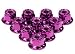 Integy RC Model C24435PURPLE Color Flanged Lock Nut (10) 5mm Size