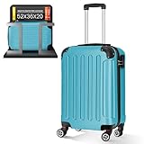 ARTREE Maleta de Cabina 55x40x20 ABS, Ligera y Compacta para Viajes en Avión, Equipaje de Mano para Hombre y Mujer, Dimensiones 52 cm