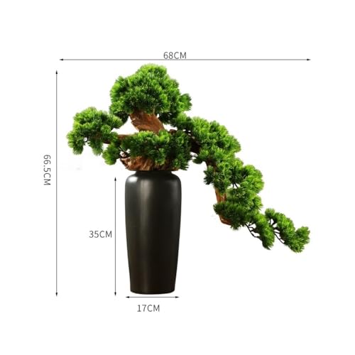 Bonsái artificial para decorar la entrada de la sala de estar con clase 3