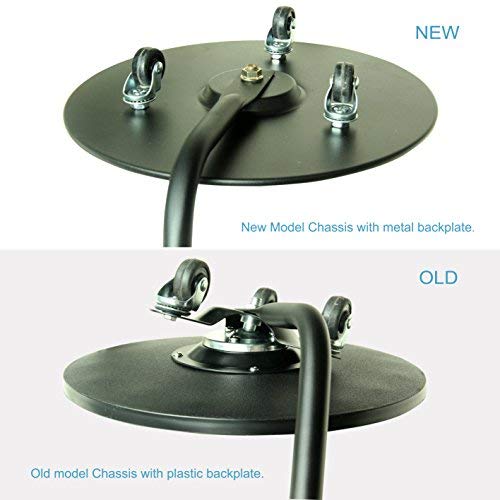 Under Vehicle Inspection Mirror 12Inch Diameter Security Mirror with