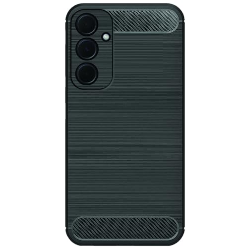 Amazon Brand - Solimo Samsung Galaxy A35 5G Back Cover | Back Case for Samsung Galaxy A35 5G | Carbon Fibre Rugged Armour (Black) (B0D2PDCF5S) Amazon Price History, Amazon Price Tracker