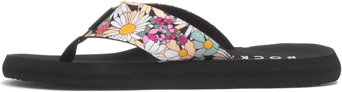 Rocket Dog Adios Berlin Womens Black Flip Flop