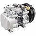 AC Compressor & 4-Groove A/C Clutch For Mazda MX-5 Miata NA 1990 1991 1992 1993 Replaces TV12C - BuyAutoParts 60-00785RC Remanufactured