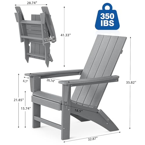 Garpans SKUK45113 Adirondack, Foldable Chair thumb #1