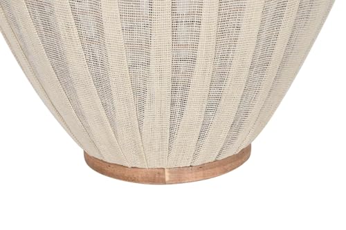 PORTAVELA MADERA LINO 38X38X84 BLANCO