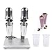 Commercial Electric Double Head Milk Shaker Drink Mixer Shake Making Machine 560W Smoothie Milk Ice Cream Blender