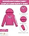 Sesame Street Abby Cadabby Infant Baby Girls Hooded Matching Family Cosplay Long Sleeve T-Shirt Pink 18 Months