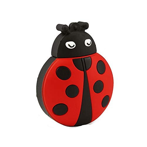 Chuyi Novelty Ladybug Shape Design 64Gb Usb 2.0 Flash Drive Cute Memory Stick Thumb Drive Data Storage Pendrive Cartoon Jump Drive U Disk Gift #TOP3