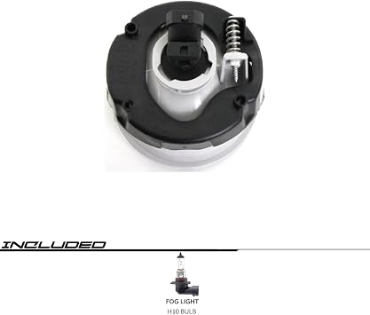 EPIC LIGHTING OE Spec Halogen Fog Lights Compatible with JEP 2004 GRAND CHEROKEE [ CH2592126 55156733AC ] Pair