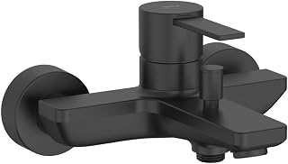 ROCA A5A025FNB0 TARGA Grifo Monomando para Baño-Ducha con Inversor Automático Negro Mate
