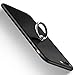 iPhone 7 Plus Case, HUMIXX Ring and kickstand 2-in-1 cover Thin Sleek Fully Protective Matt Finish Hard Case for iPhone 7 Plus(Black)
