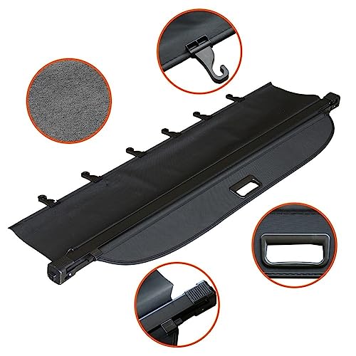 Cortina cubre maletero Ford Edge 2015-2020 para ocultar el equipaje 7