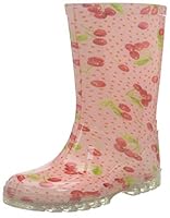Beck Mädchen Kirschen Gummistiefel, Pink, 33 EU