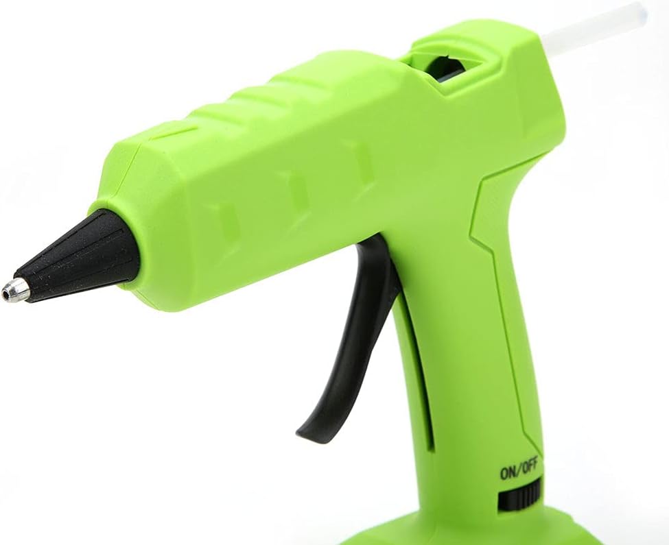 Fafeicy 40W Cordless Hot Melt Glue Rechargeable with Lithium Battery 2000mAh Rapid Heat Up for Crafting and Repair