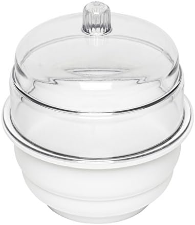 SP Scienceware Bel-Art "Space Saver" Polycarbonate/Polypropylene Desiccator; 0.20 cu. ft. (F42031-0000) (420310000)