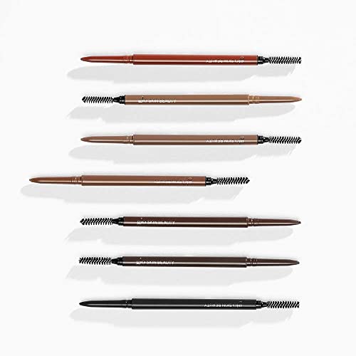 Glo Skin Beauty Precise Micro Browliner | Long-Lasting, Wax-Based Formula Glides On Skin And Shapes Your Brows, (Dark Brown) #TOP3