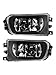 Topteng Pair Front Bumper Fog Light Lamp Housing Shell for BMW E39 5-Serise 1995-1998, Z3 1997-2001 63178360575 63178360576
