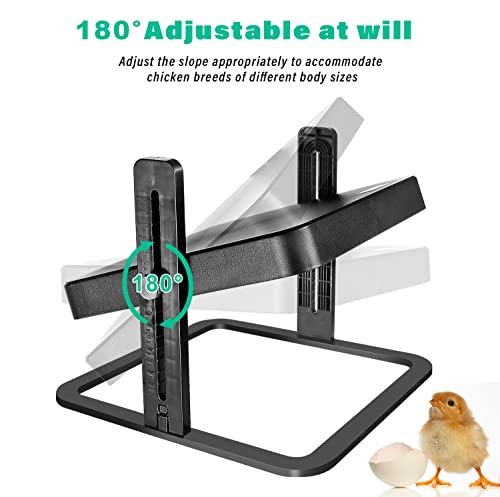 Freleca Brooder Heater for Chicks, Chick Brooder Heating Plate Poultry Coop Heater Chicks Warmer 10”x 10”Adjustable Height Brooding Heater 18 Watts - Thumbnail 3