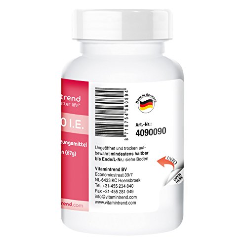 Vitamine D3 20000 IE - 90 tabletten - hoge dosering - slechts 1 tablet per 20 dagen - Cholecalciferol - Image 4