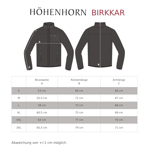Höhenhorn Birkkar Veste d'hiver doublée en polaire pour homme, beige, L – vue 6