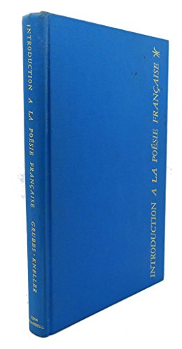INTRODUCTION A LA POESIE FRANCAISE B01KUFEIHA Book Cover