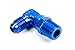 FRAGOLA 6 AN Male to 3/8 in NPT Male Aluminum 90 Degree Fitting P/N 499166
