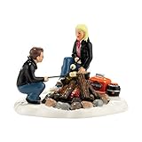 Department 56 Original Snow Village Harley Campfire Accessory, 2.95-Inch