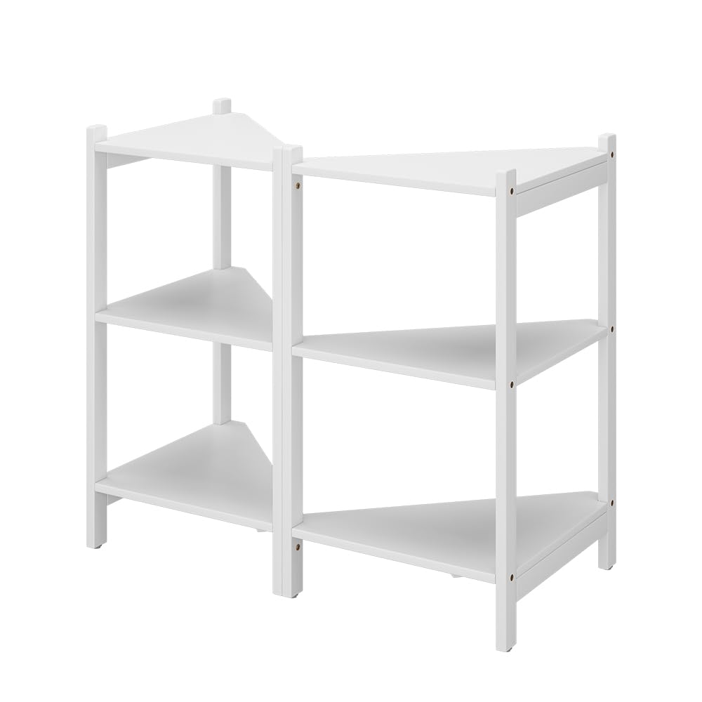 Vicco Mobiletto per lavabo Zeno, Bianco, 68 x 60.5 cm Set di 2, per la conservazione di accessori da bagno sotto il lavandino