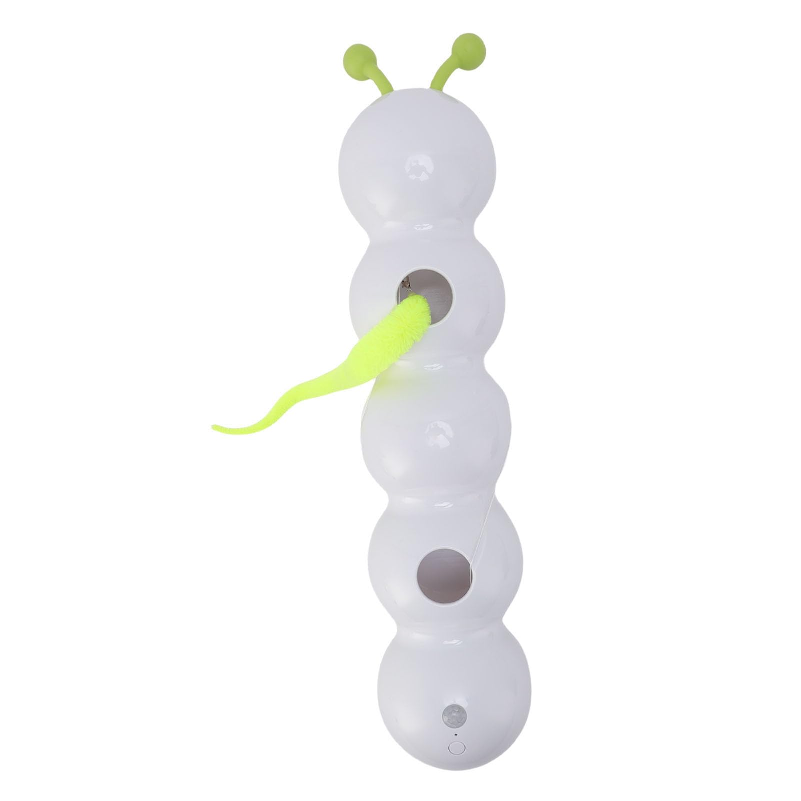 Jouet Chenille pour Animaux de Compagnie Interactif Multifonctionnel électrique Amusant pour Chats et Animaux de Compagnie en Plastique 39x8cm 1 unité