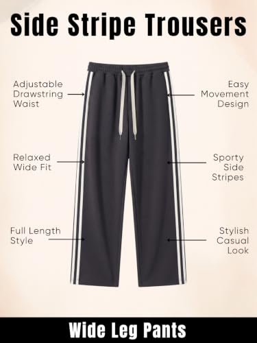 Image of GRECIILOOKS Men's Loose Mid Rise Casual Trousers Pants | Regular | Sports Stylish Track Pant | Sweatpants (Available in Plus Size)