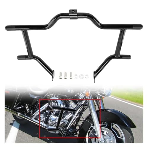 Barre de protection moteur avant moto pour voyager sereinement en Road King sur les routes