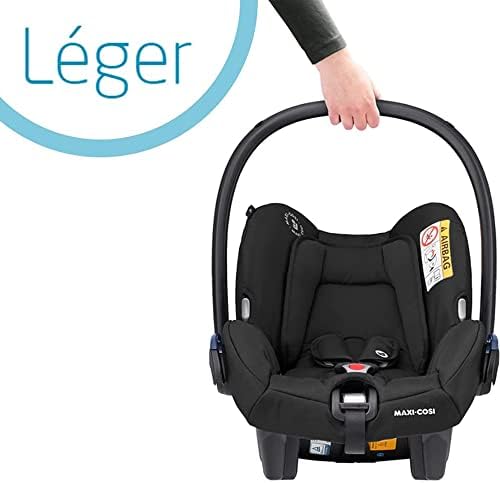Maxi-Cosi Citi Group 0+ Baby Car Seat, Ultra Lightweight, 0-12 Months, 0-13 kg, Essential Black