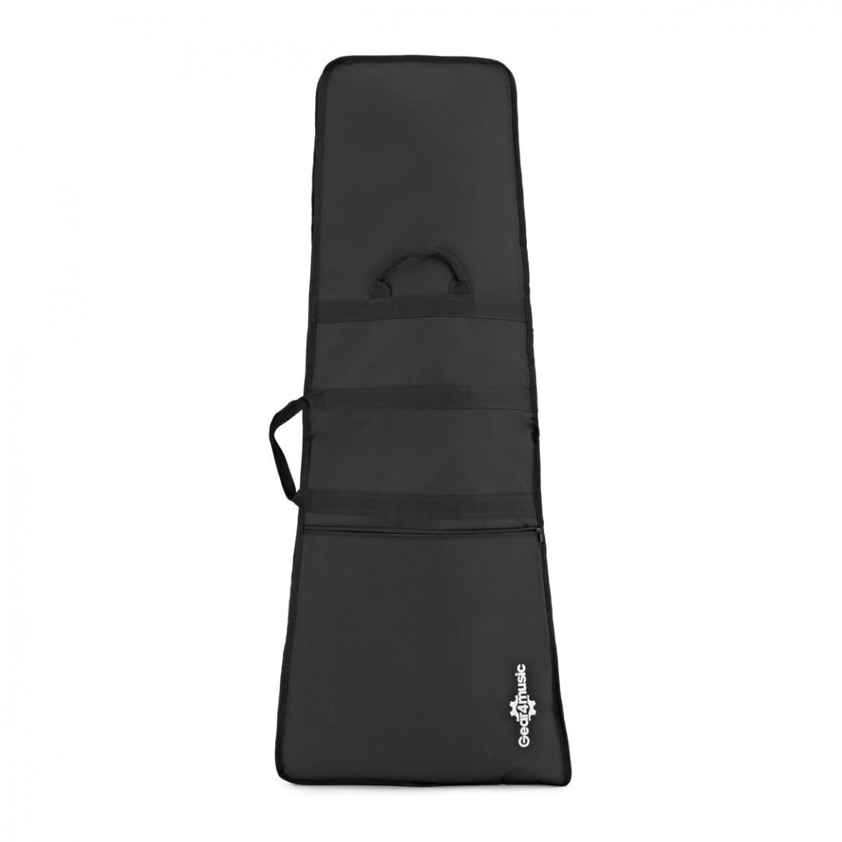 gear4music Borsa per chitarra elettrica con interno imbottito, nera