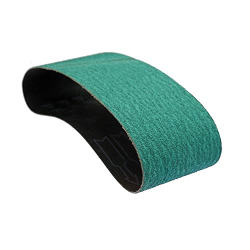 1 peça 610 * 100 mm Cintas de lixar abrasivas 24 