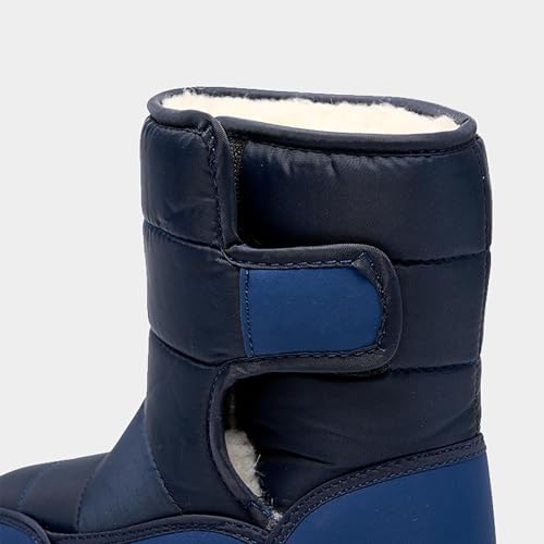 Kids 𝐖aterproof Snow Boots Girls Boys Toddlers Insulated Warm Fleece Lined Girls Boys Toddler Winter Size 10 Snow Boots4